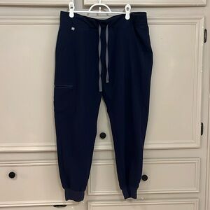Navy FIGS scrub pants